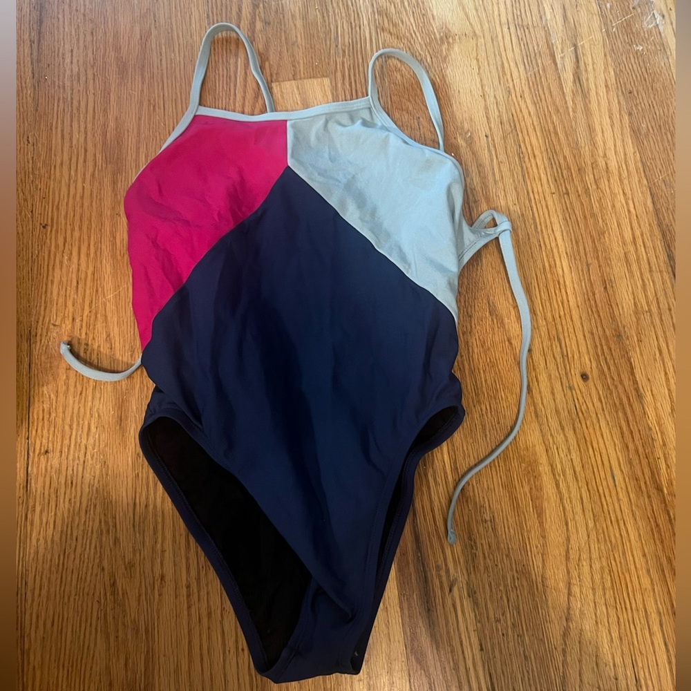 Jolyn Tie-Back One-Piece Swimsuit